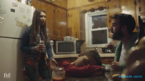 Kim Paris, Joshua St. Leger and Sean A Kaufman in Maturing Youth